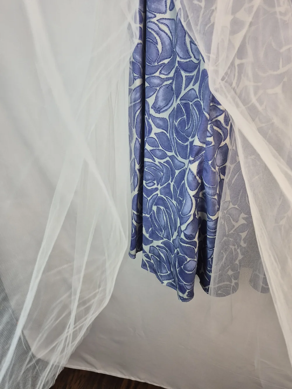 Anthropologie sheer tulle